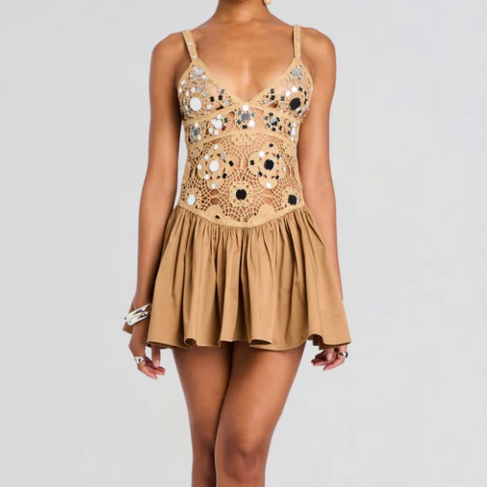 Retrofete THELMA CROCHET DRESS
